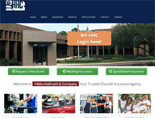 Tablet Screenshot of hibbshallmark.com